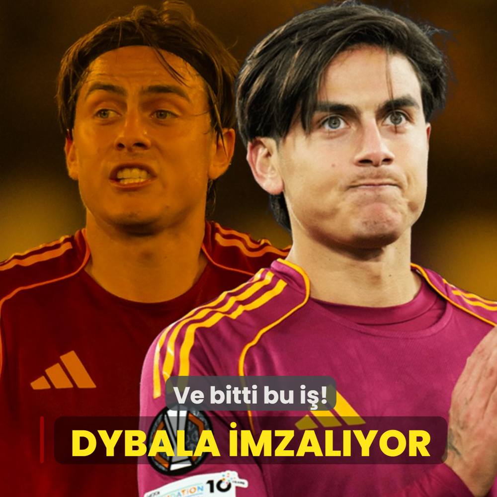 Ve bitti bu i�! Paulo Dybala resmen imzal�yor