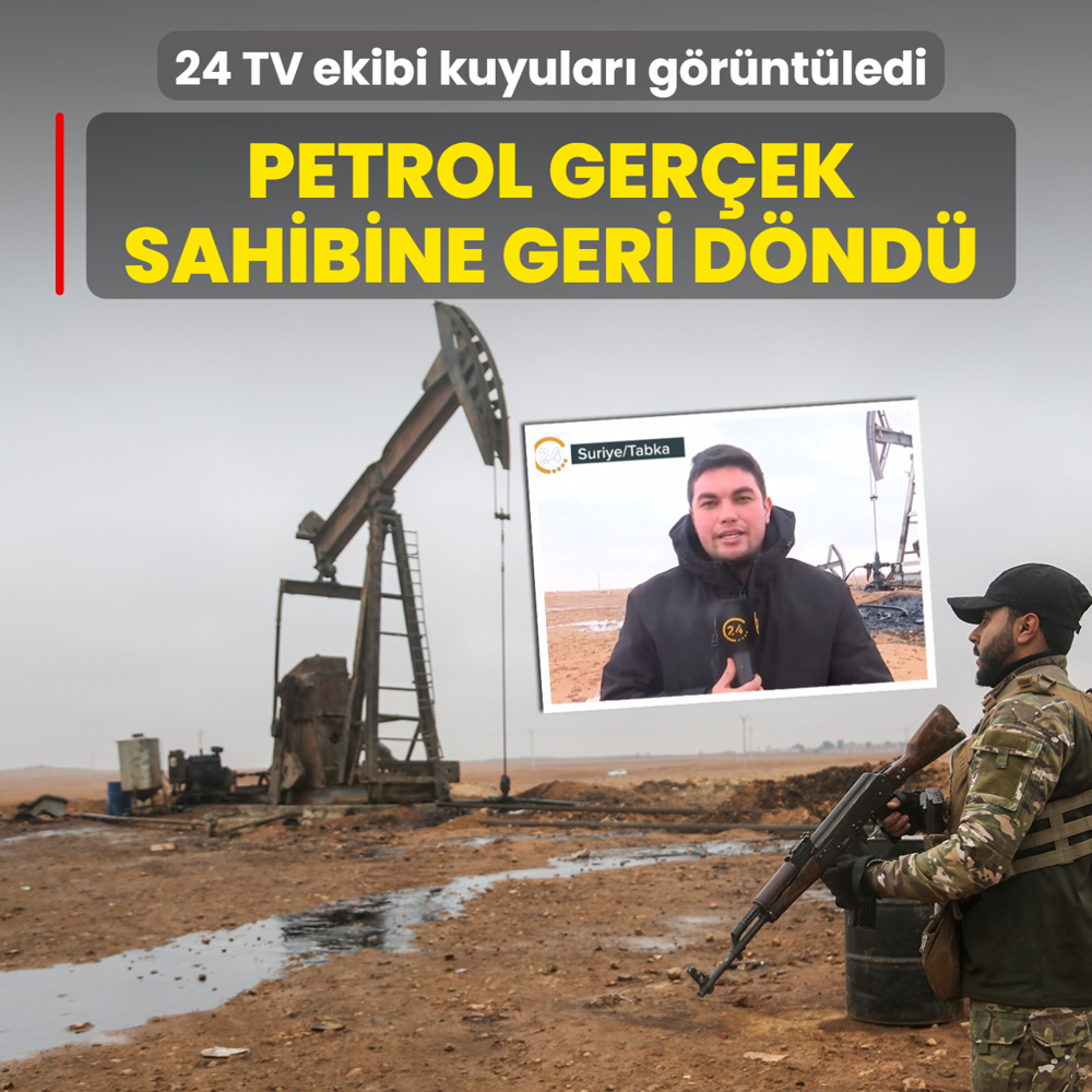 24 TV ekibi kuyular� g�r�nt�ledi! Petrol rezervleri ger�ek sahibine geri d�nd�