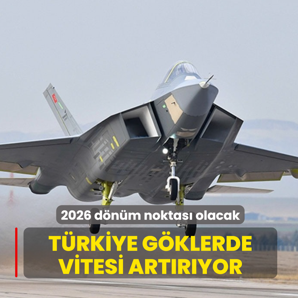 T�rkiye g�klerde vitesi art�r�yor! 2026 d�n�m noktas� olacak