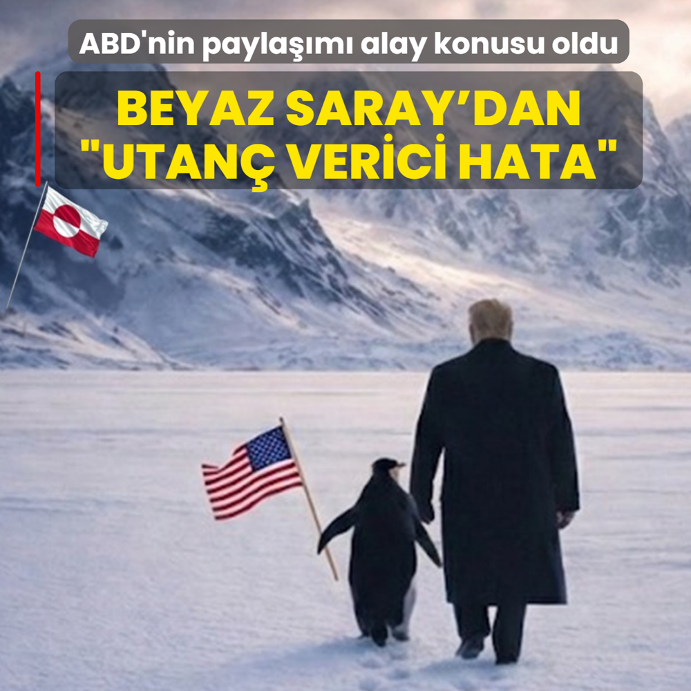 ABD'nin payla��m� alay konusu oldu:  Beyaz Saray'dan �utan� verici hata�