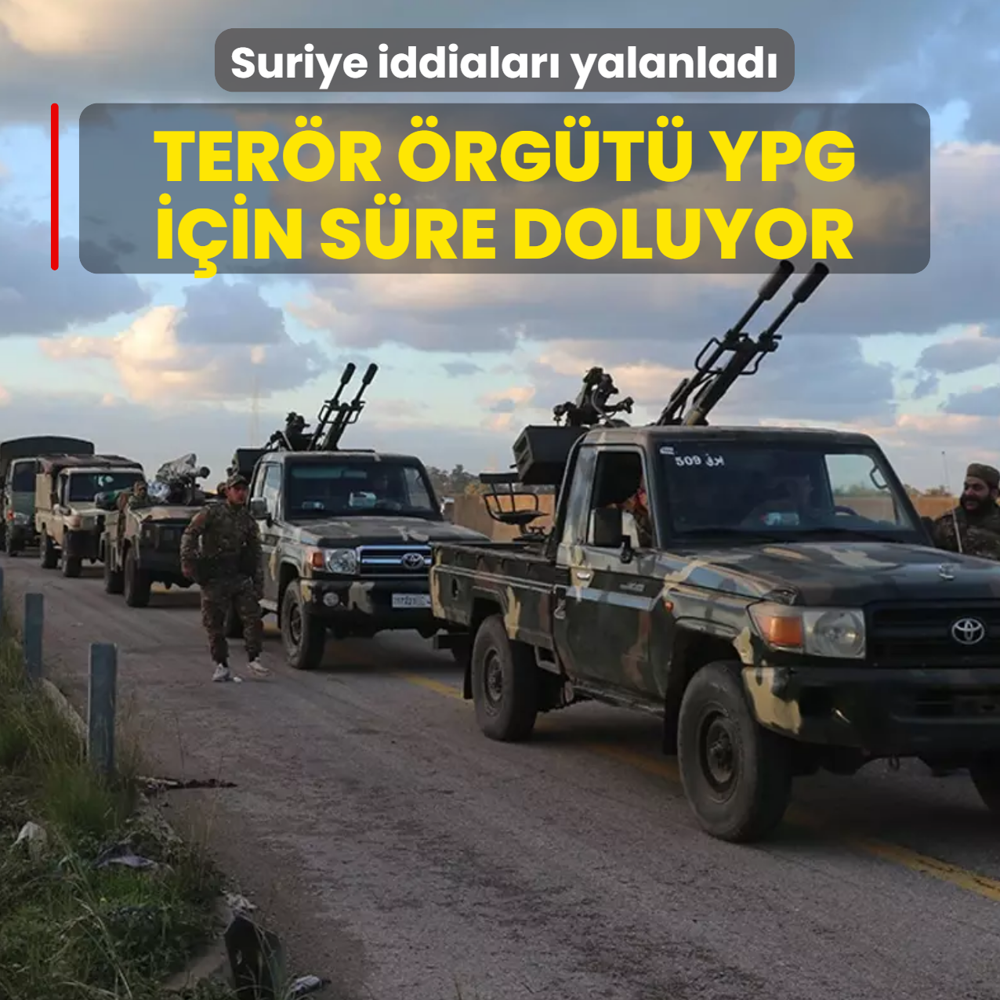 Ter�r �rg�t� YPG i�in s�re doluyor! Suriye as�ls�z iddialar� yalanlad�