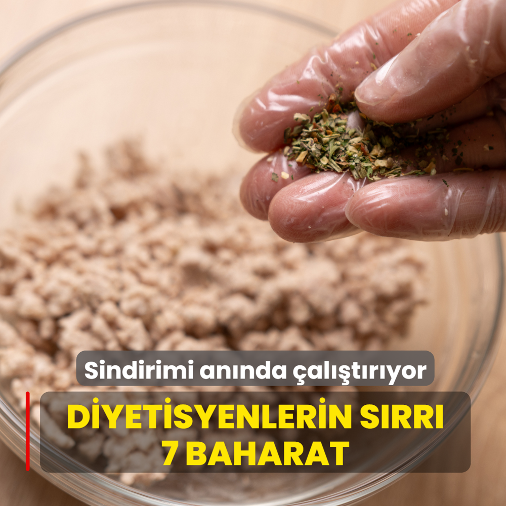 Diyetisyenlerin en sevdi�i 7 baharat: Sindirimi an�nda �al��t�r�yor, �i�kinlikten eser kalm�yor