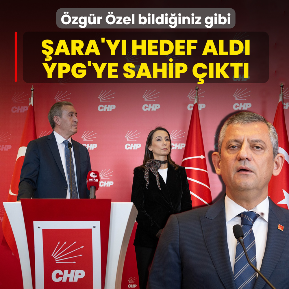 �zg�r �zel bildi�iniz gibi! �ara y�netimini hedef ald�, YPG'ye sahip ��kt�