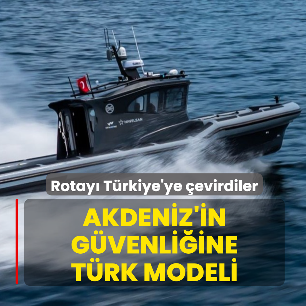 Akdeniz'in g�venli�ine T�rk modeli... �talyanlar rotay� T�rkiye'ye �evirdi