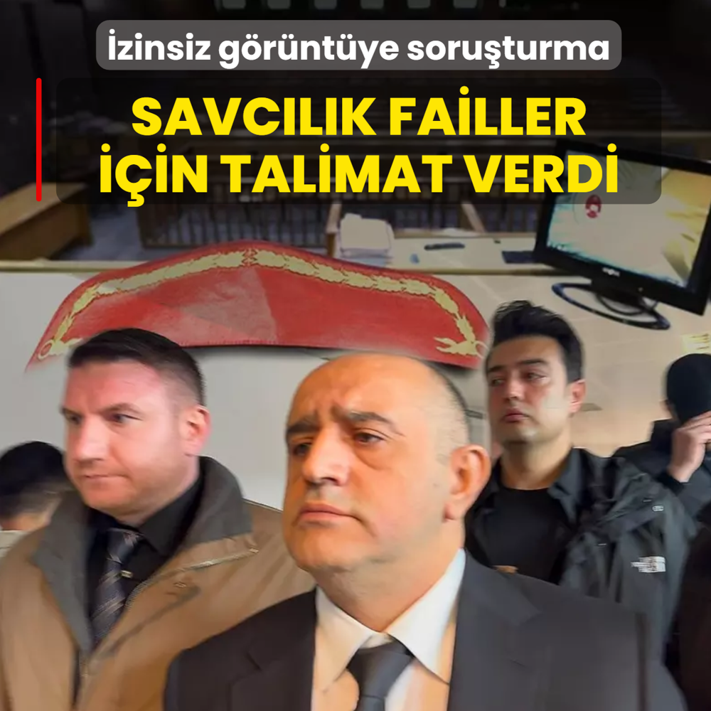 Aziz �hsan Akta� davas�nda izinsiz �ekime soru�turma! Savc�l�k fail tespiti i�in talimat verdi