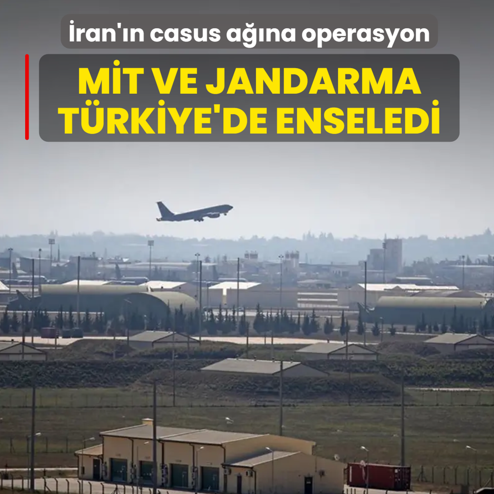 �ran'�n casus a��na operasyon! M�T ve Jandarma T�rkiye'de enseledi