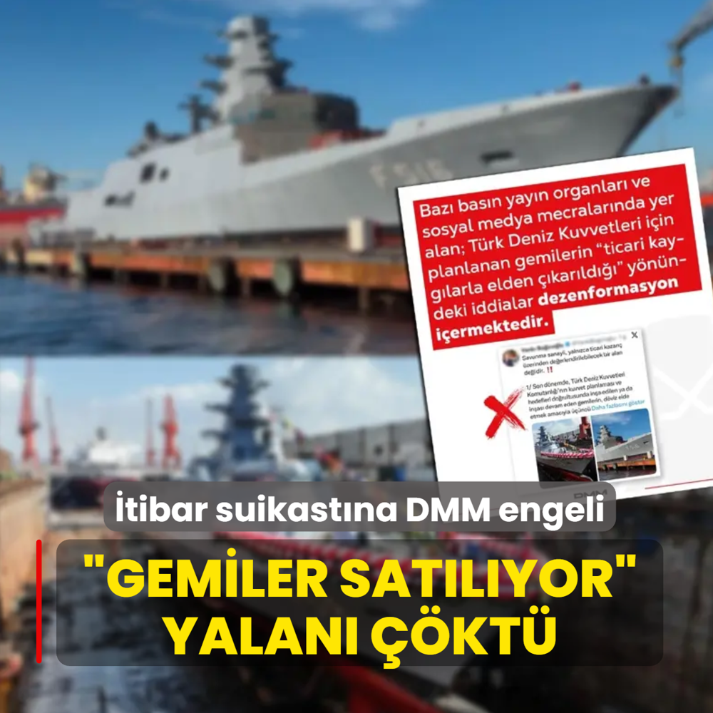 �tibar suikast�na DMM engeli! �T�rk gemileri elden ��kar�l�yor� yalan� ��kt�