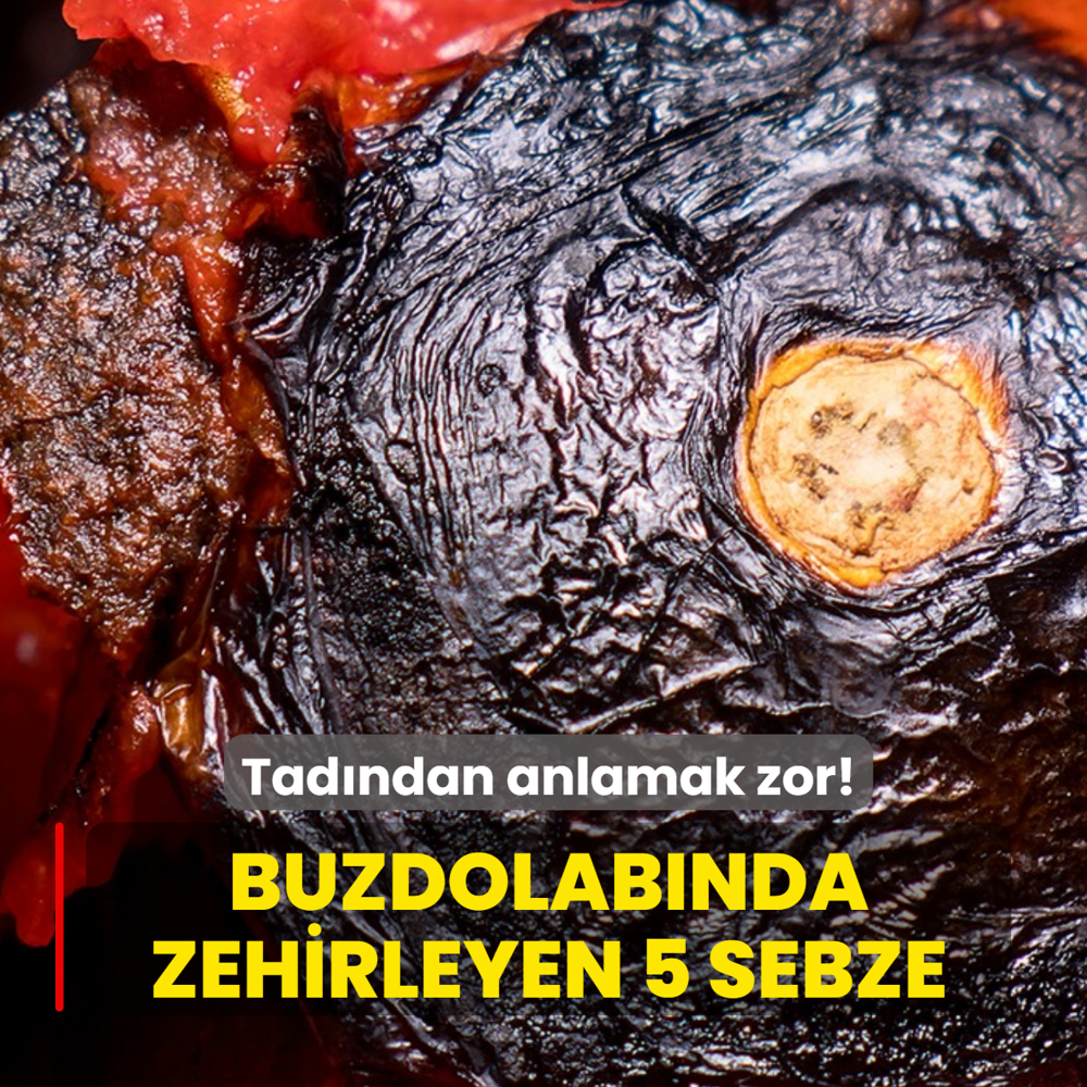 Buzdolab�nda zehirleyen 5 sebze: Tad� de�i�miyor, zehirliyor!
