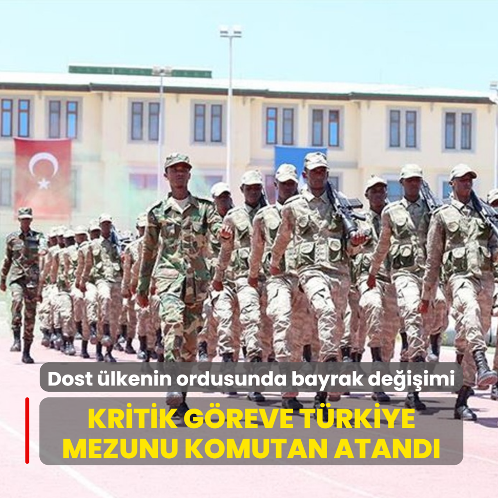 Dost �lkenin ordusunda bayrak de�i�imi: T�rkiye mezunu komutan Genelkurmay Ba�kan� oldu