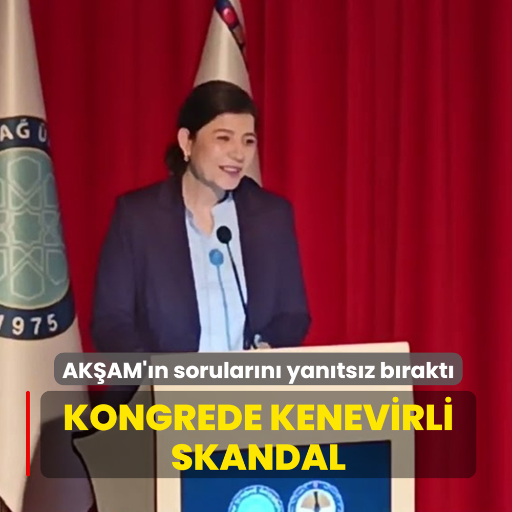 Kongrede kenevirli skandal