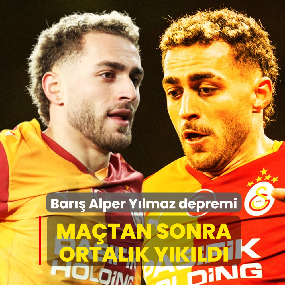 Ma�tan sonra ortal�k y�k�ld�! Galatasaray'da Bar�� Alper Y�lmaz depremi