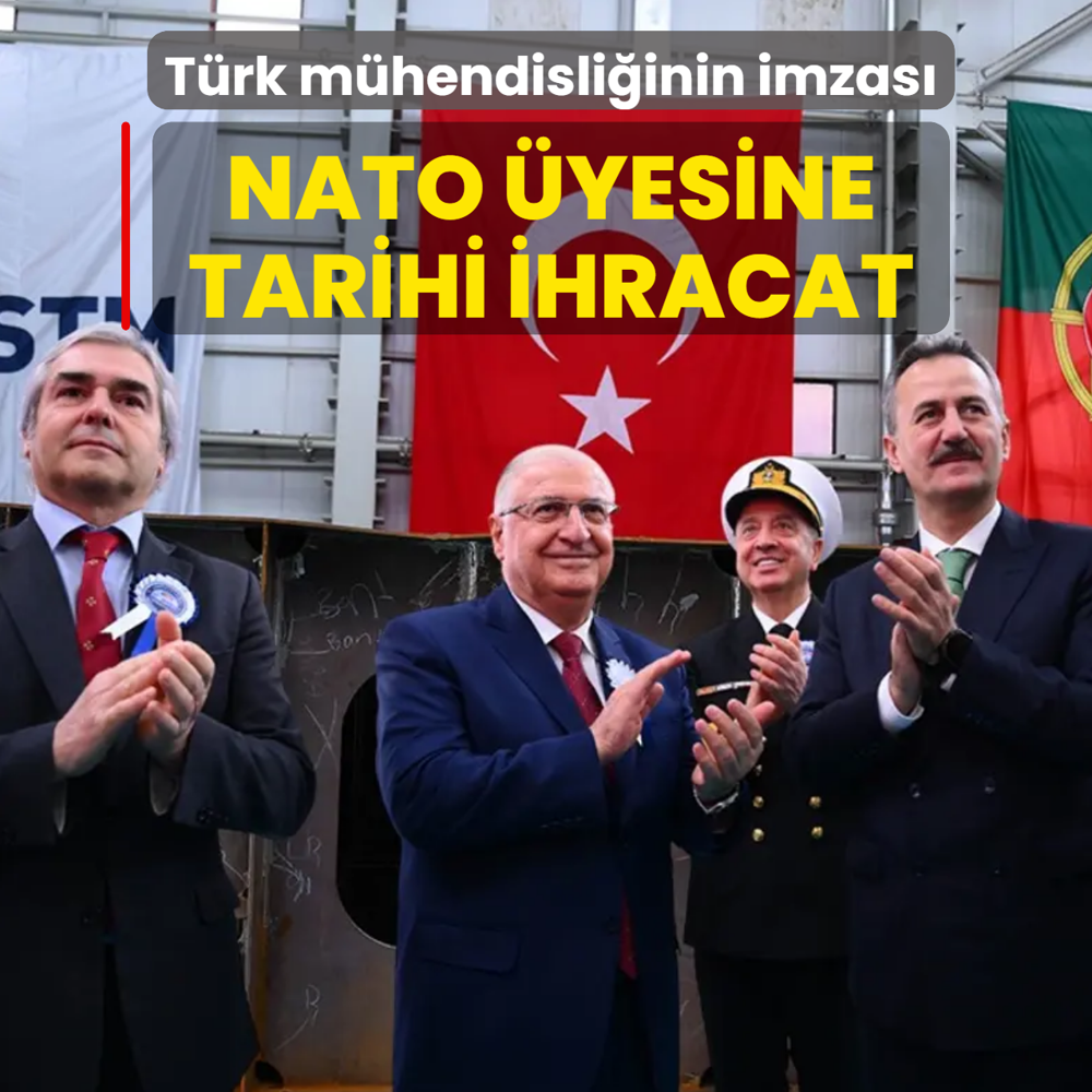 T�rk m�hendisli�inin imzas� Avrupa'da! NATO �yesine tarihi ihracat