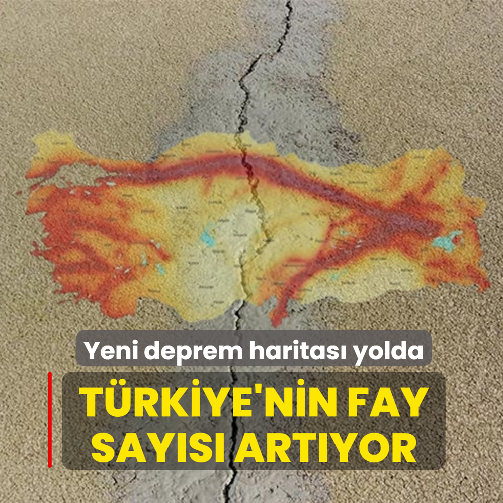 T�rkiye'nin fay say�s� art�yor! Yeni deprem haritas� yolda