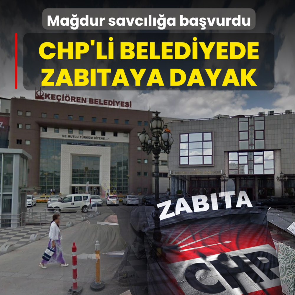 CHP'li belediyede zab�taya dayak! Savc�l��a su� duyurusunda bulundu