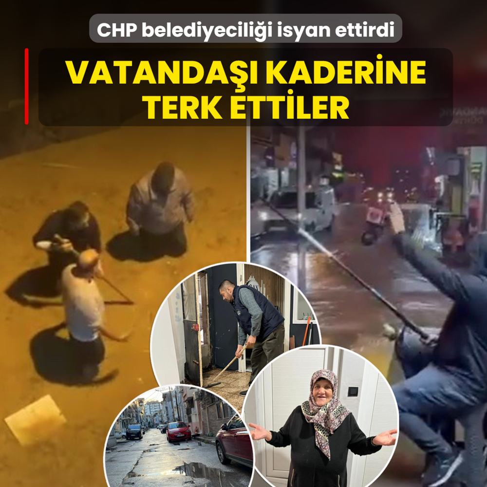 Vatanda�� kaderine terk ettiler! CHP belediyecili�i isyan ettirdi