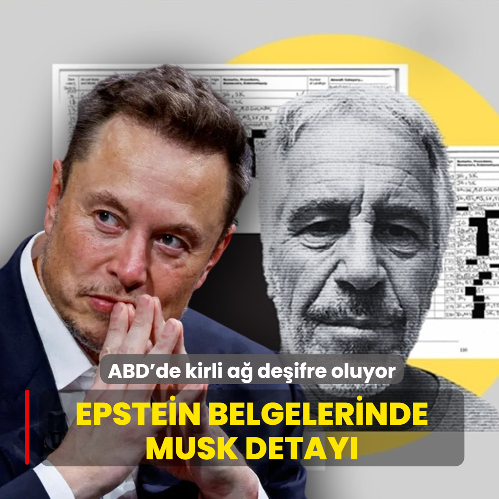 ABD'de kirli a� de�ifre oluyor: Epstein belgelerinde Musk detay�