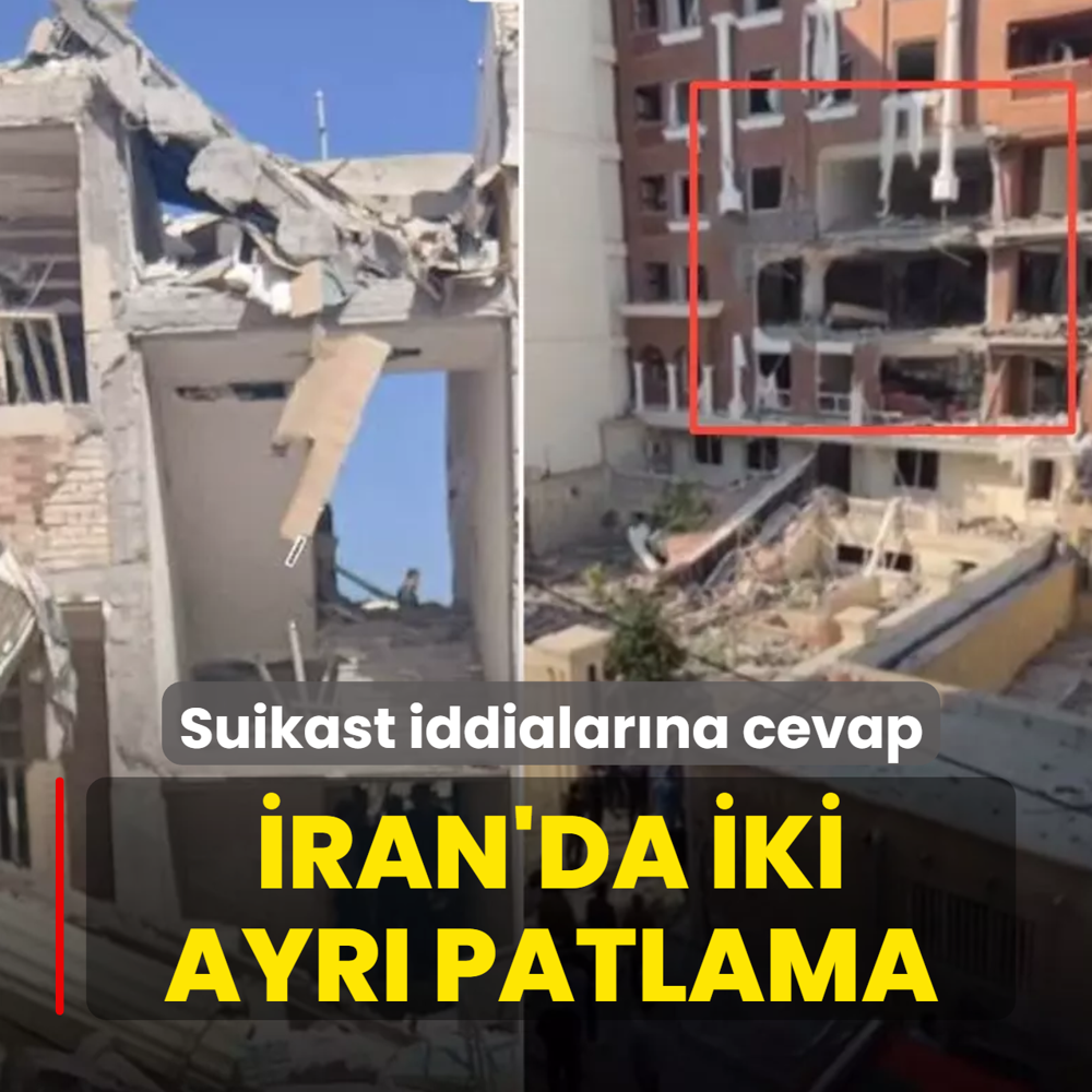 �ran'da iki ayr� patlama! Suikast iddialar�na cevap