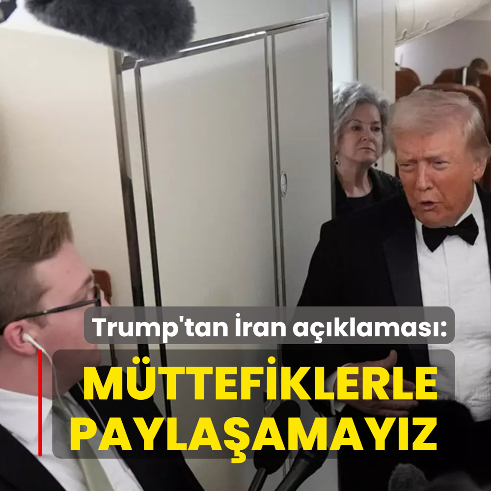 Trump: �ran plan�m�z� K�rfez'deki m�ttefiklerle payla�amay�z