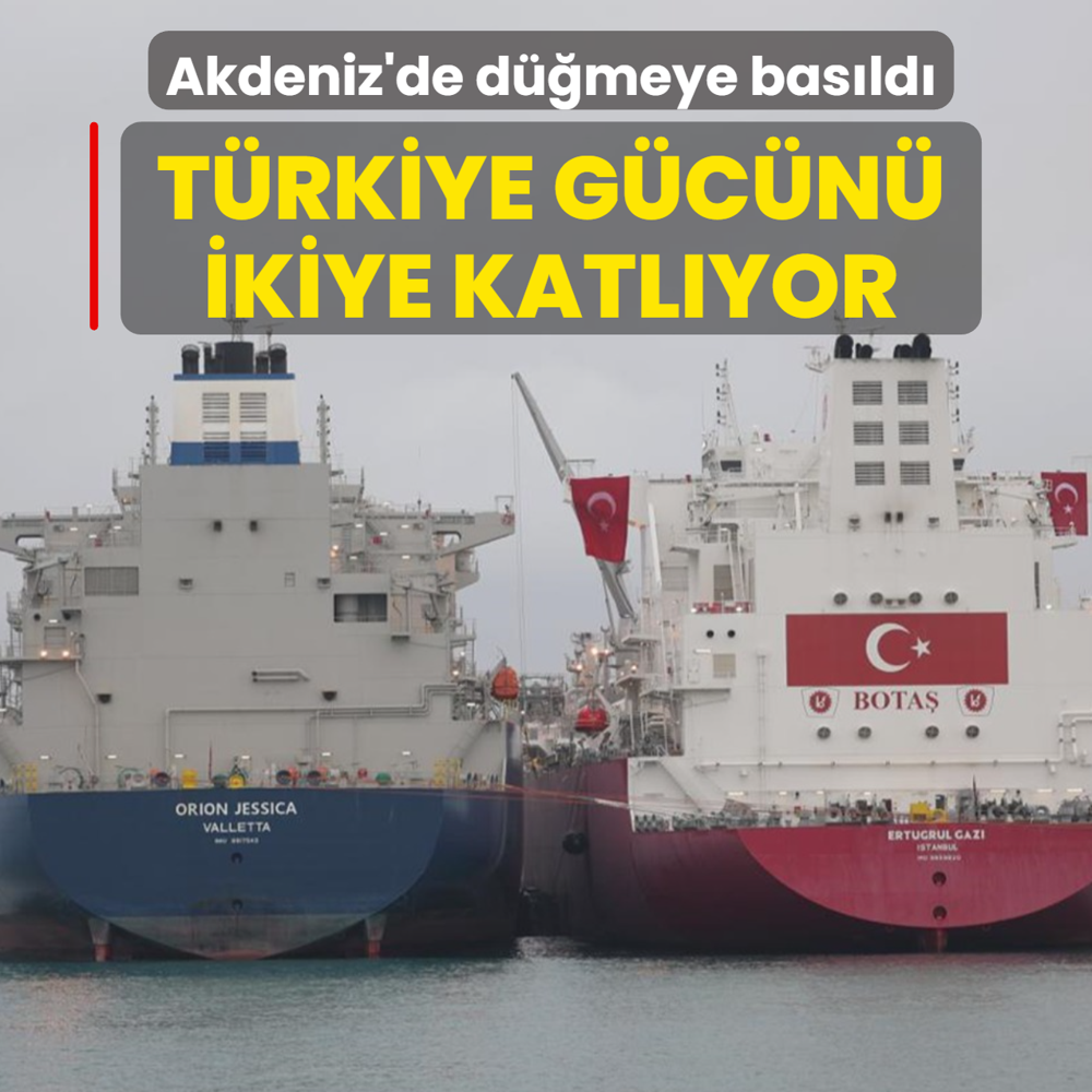 Akdeniz'de d��meye bas�ld�... T�rkiye g�c�n� ikiye katl�yor
