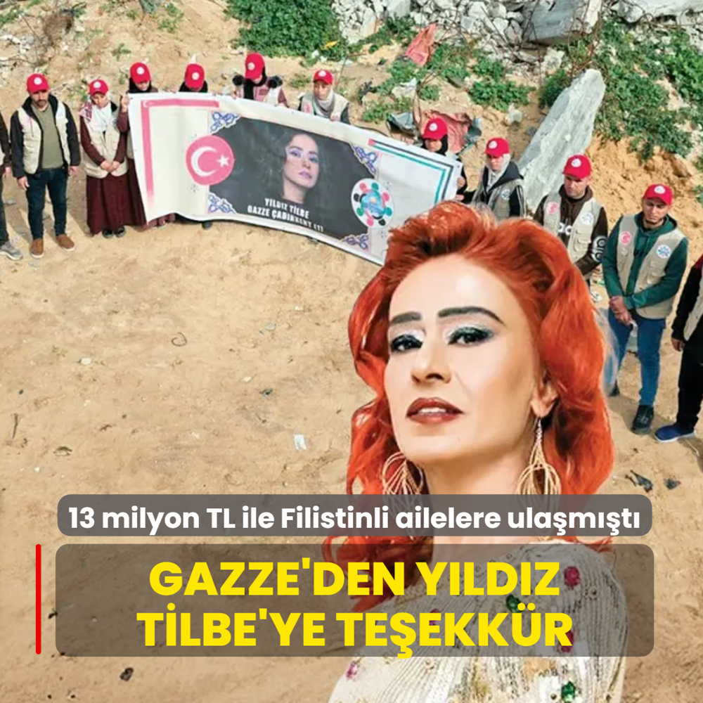 Gazze'den Y�ld�z Tilbe'ye te�ekk�r