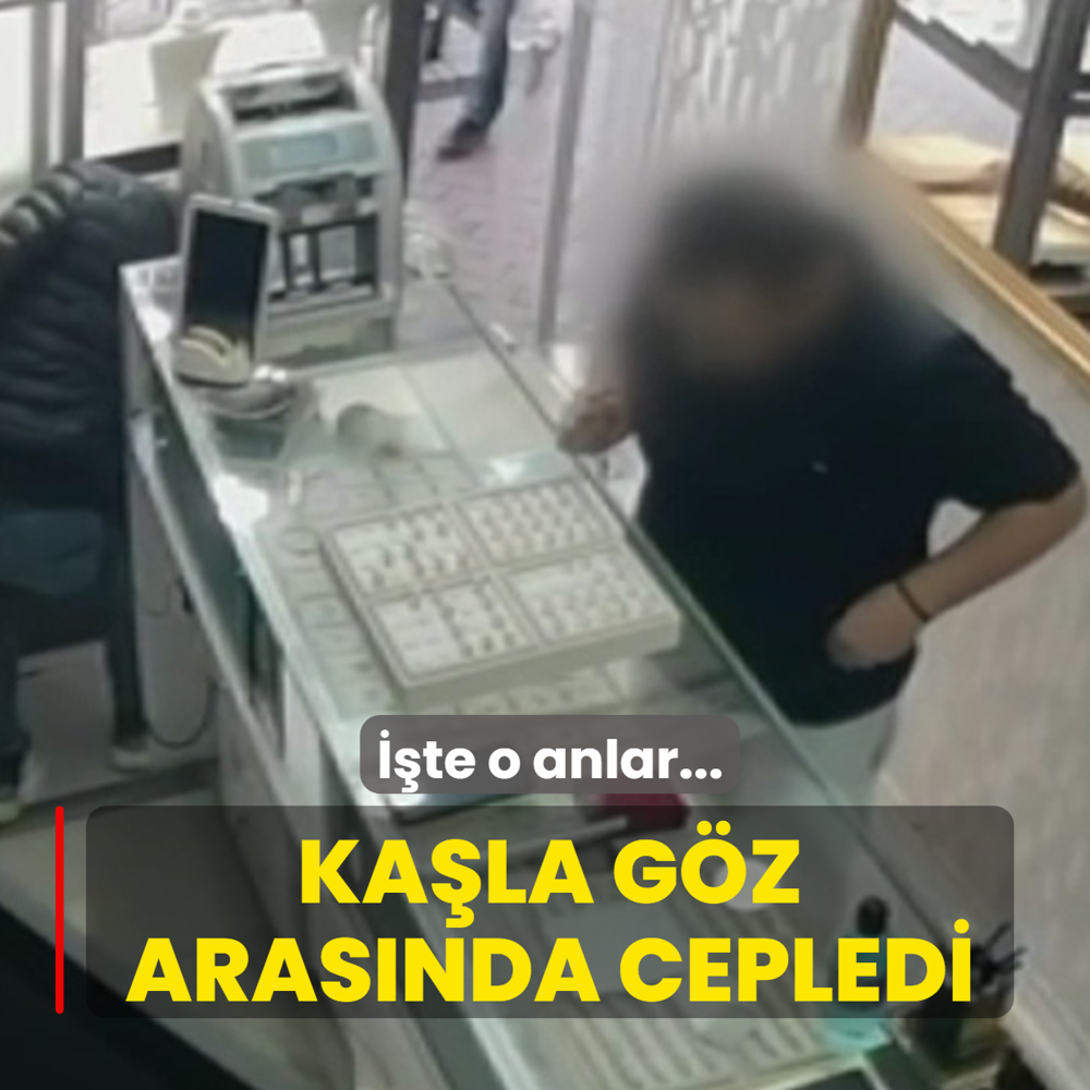��te o anlar... Ka�la g�z aras�nda cepledi