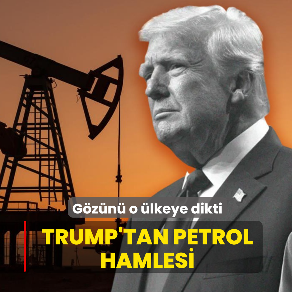 Trump'tan petrol hamlesi! G�z�n� o �lkeye dikti