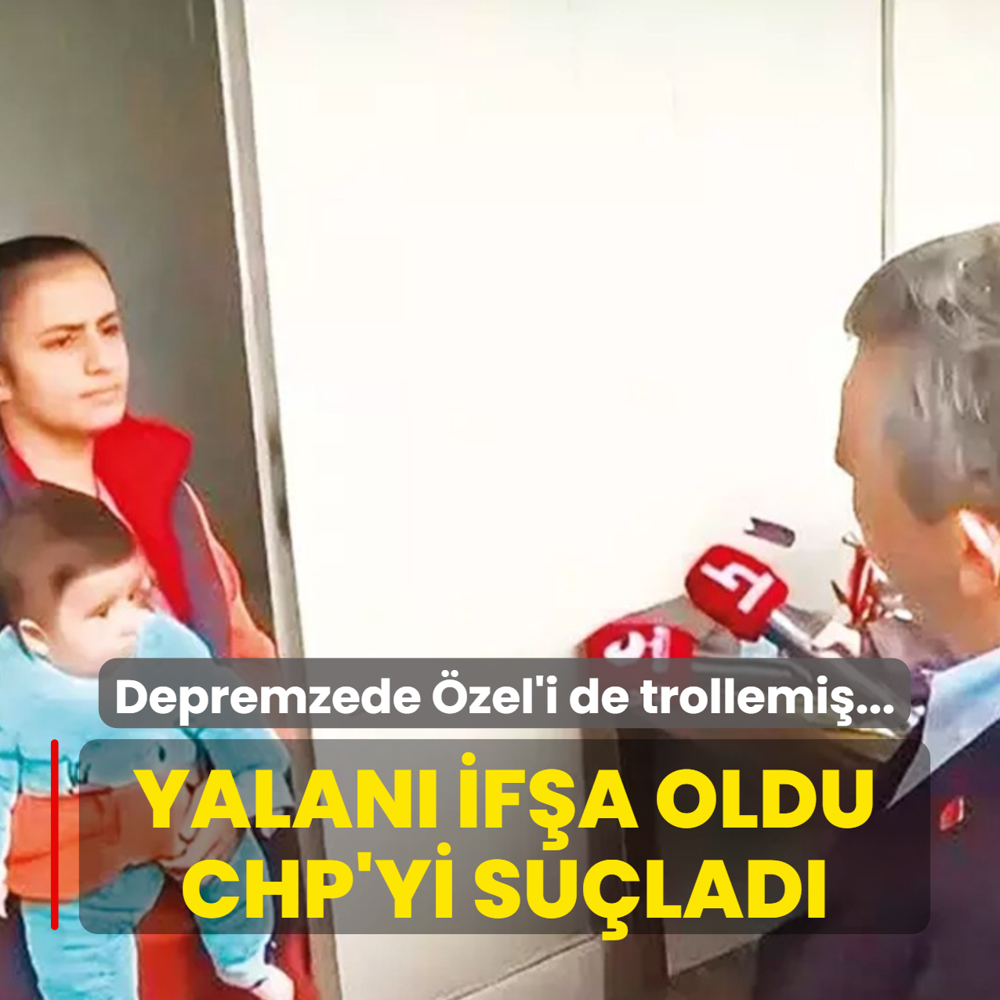 Depremzede �zel'i de trollemi�