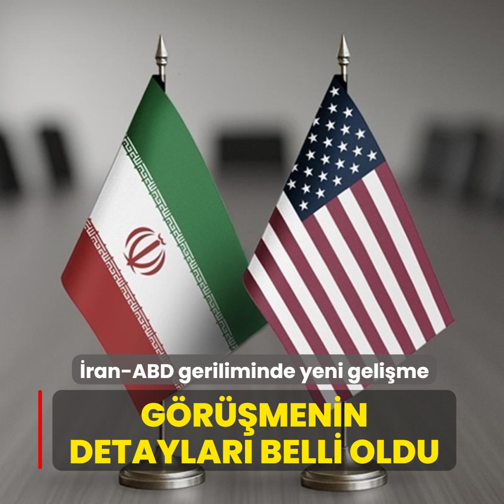 �ran-ABD geriliminde yeni geli�me... G�r��menin detaylar� belli oldu