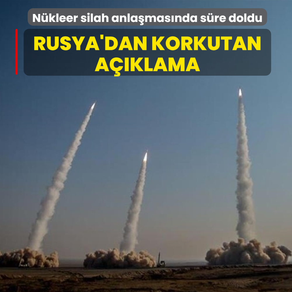 N�kleer silah anla�mas�nda s�re doldu... Rusya'dan korkutan a��klama