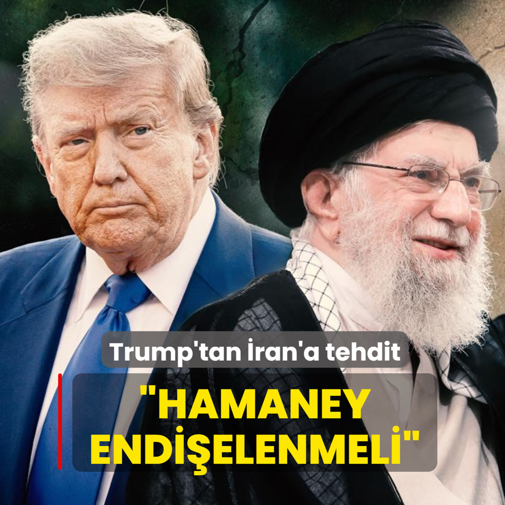 Trump'tan �ran'a tehdit... �Hamaney endi�elenmeli�