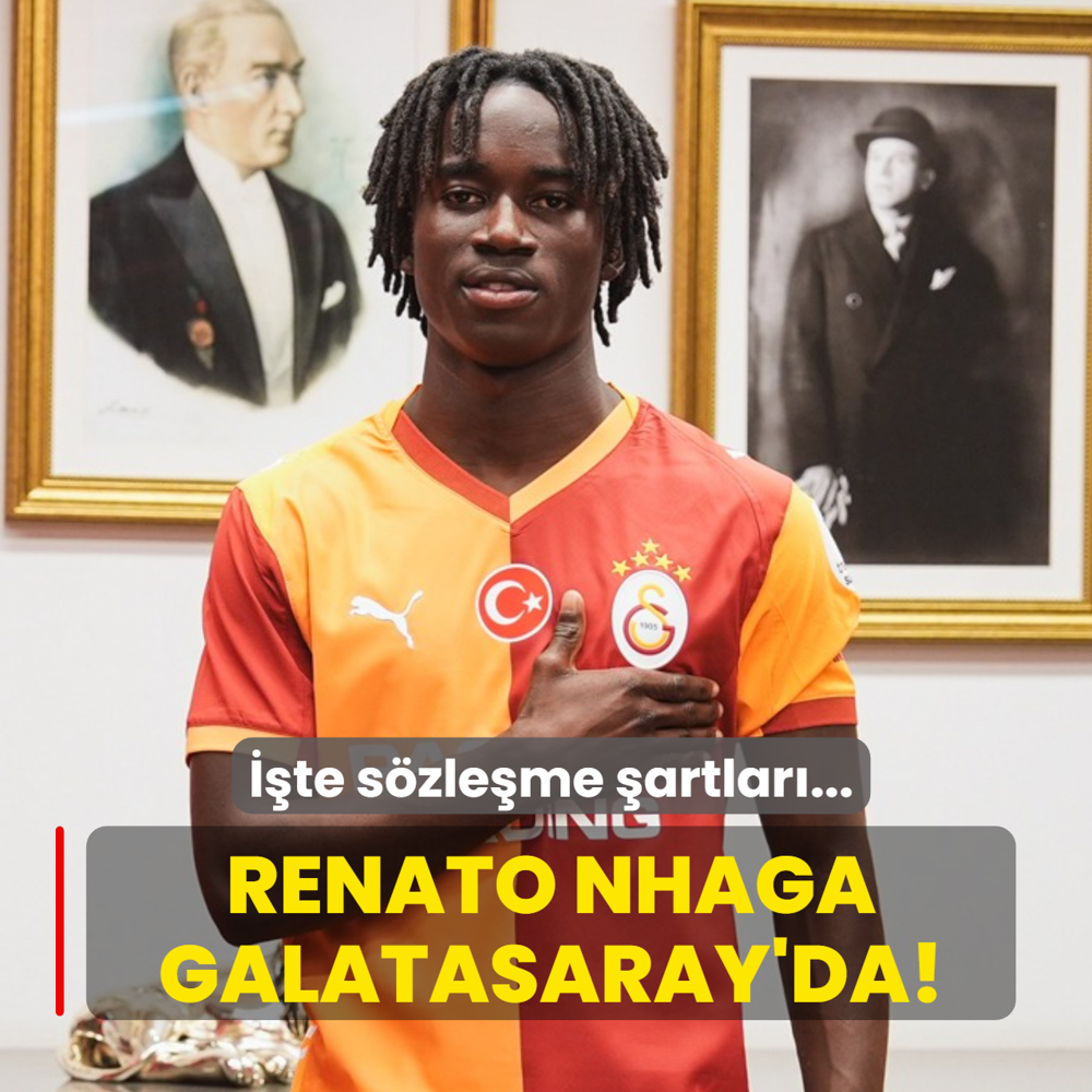 Renato Nhaga Galatasaray'da! ��te s�zle�me �artlar�...