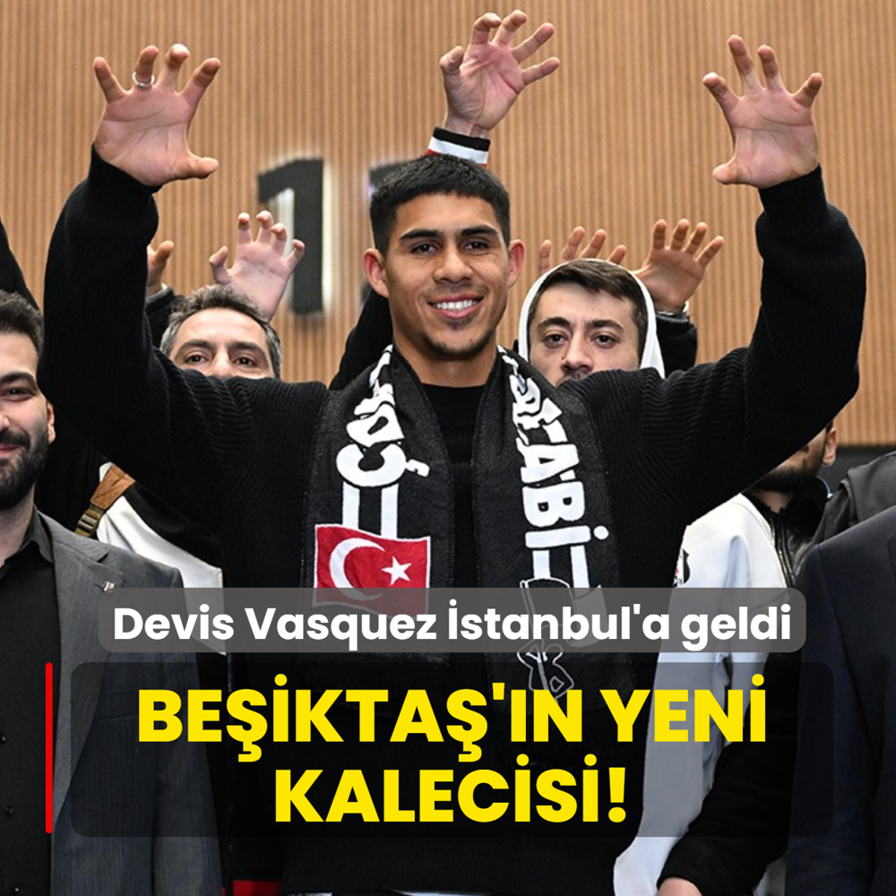 Be�ikta�'�n yeni kalecisi! Devis Vasquez �stanbul'a geldi