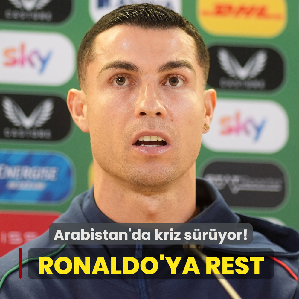 Suudi Arabistan'dan Cristiano Ronaldo'ya �ltimatom! �Kendi kul�b�n�n �tesinde kararlar alamaz�