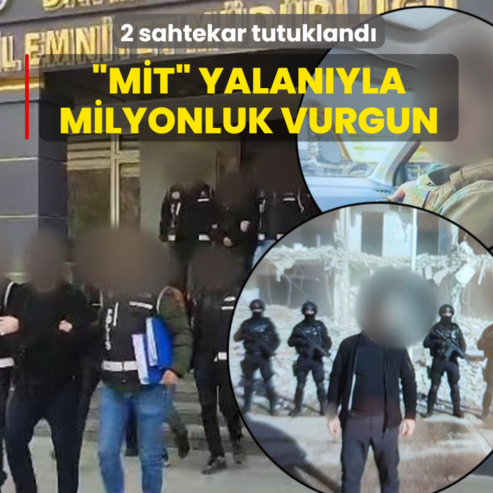 �M�T� yalan�yla milyonluk vurgun! 2 sahtekar tutukland�