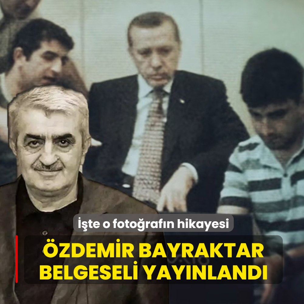 �zdemir Bayraktar belgeseli izleyiciyle bulu�tu: ��te o foto�raf�n hikayesi
