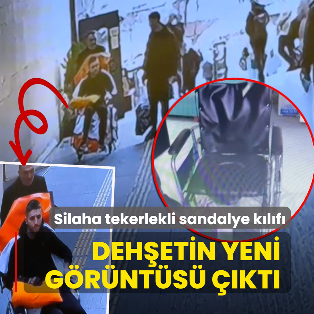 Silaha tekerlekli sandalye k�l�f�! Deh�etin yeni g�r�nt�s� ��kt�