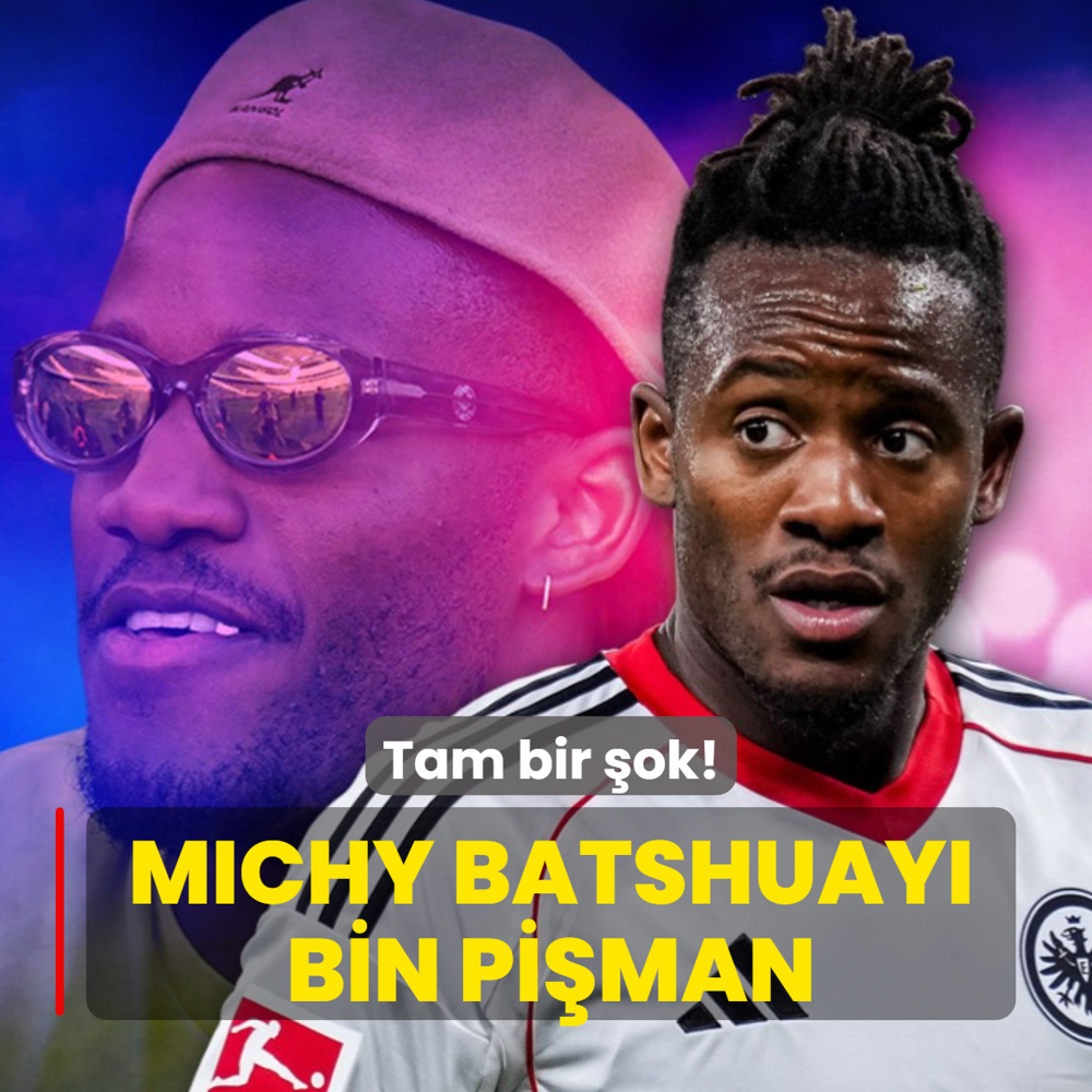 Tam bir �ok! Michy Batshuayi bin pi�man