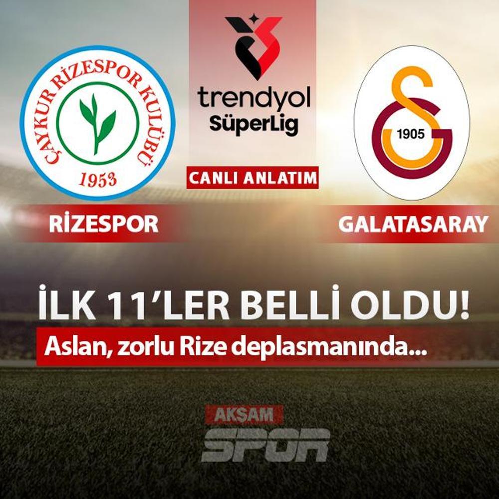 �aykur Rizespor-Galatasaray