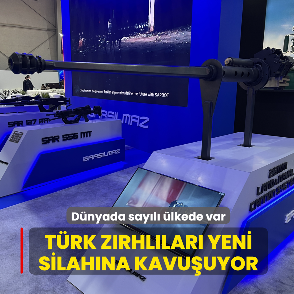 D�nyada say�l� �lkede var! T�rk z�rhl�lar� yeni silah�na kavu�uyor