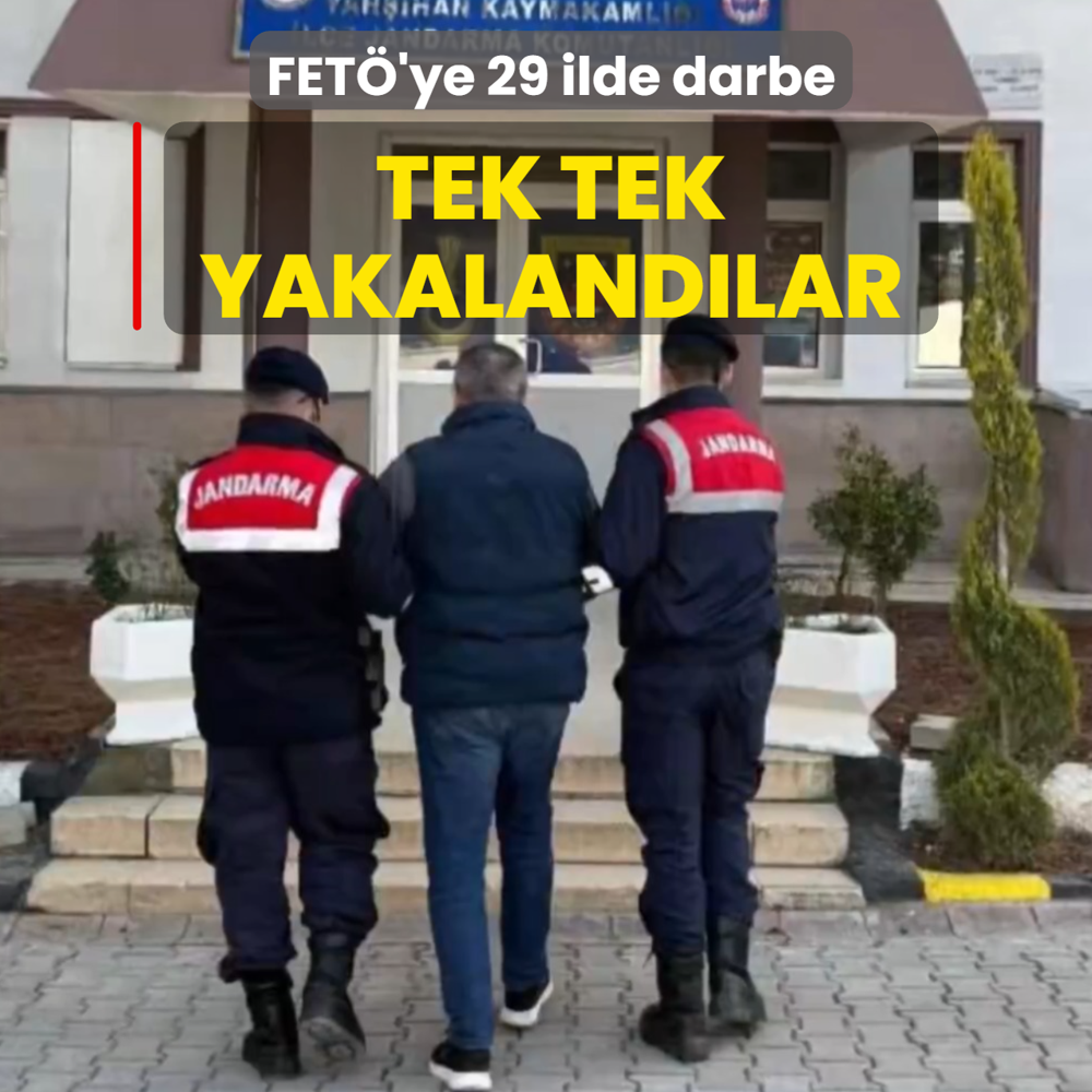 FET�'ye 29 ilde darbe: Tek tek yakaland�lar