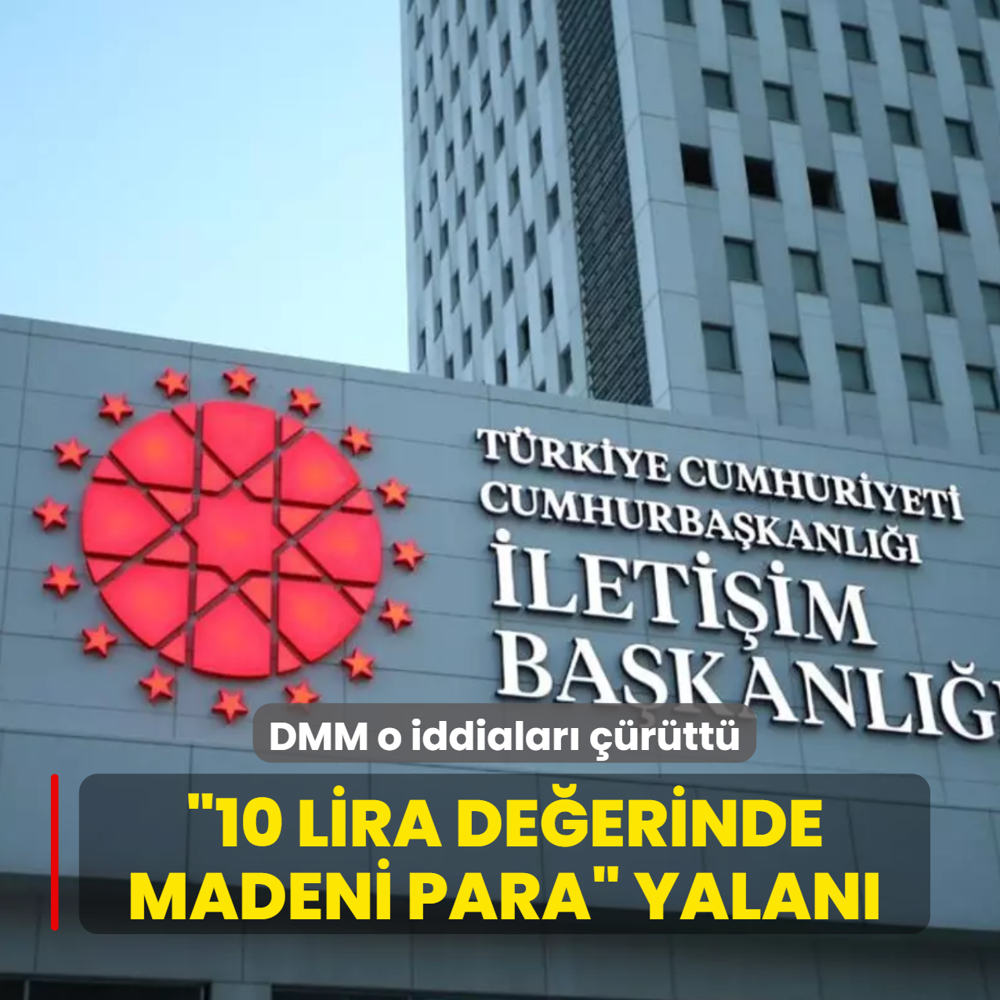 �10 lira de�erinde madeni para� yalan�... DMM o iddialar� ��r�tt�