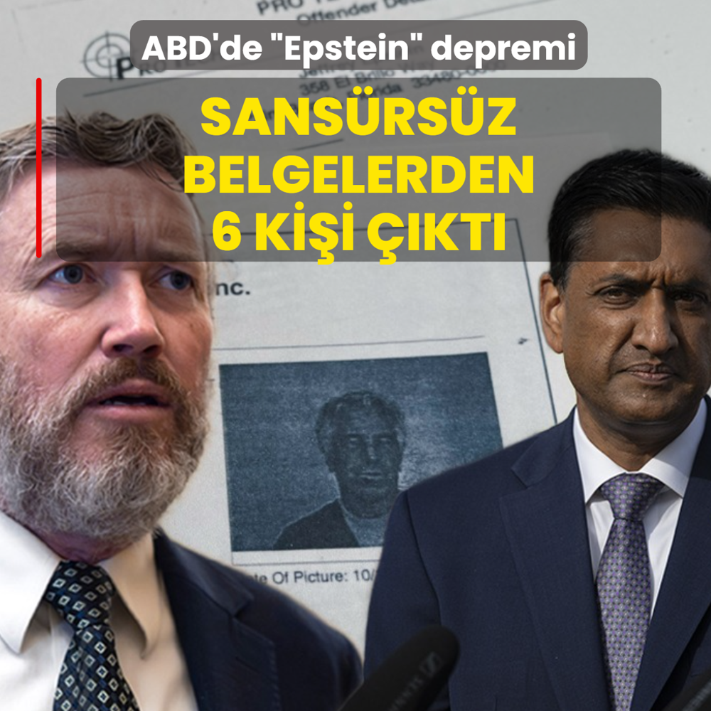 ABD'de �Epstein� depremi! Sans�rs�z belgelerden 6 ki�i ��kt�