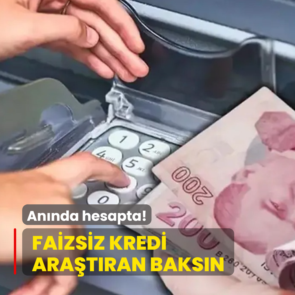 An�nda hesapta: Faizsiz kredi ara�t�ran baks�n! Bankalar pe� pe�e a��klad�
