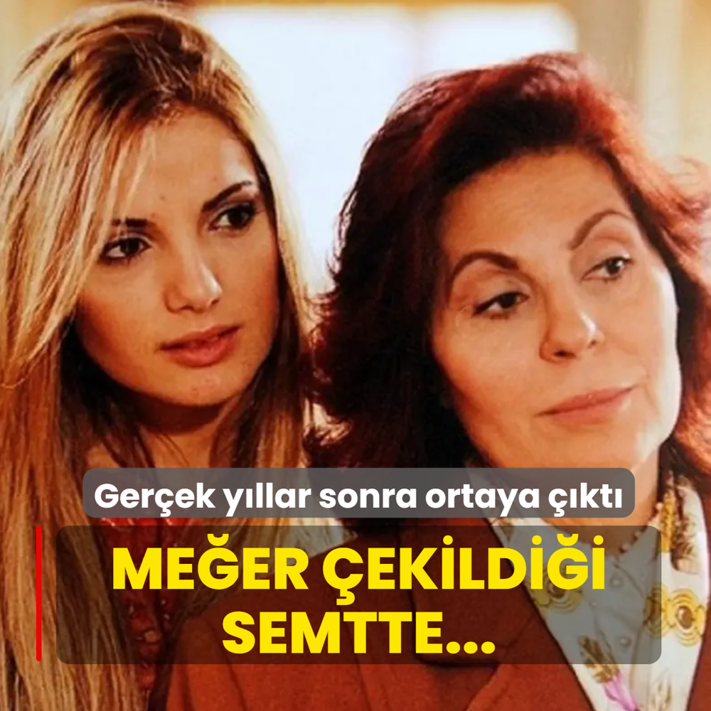 Ger�ek y�llar sonra ortaya ��kt�: Me�er fenomen dizideki f�r�n...