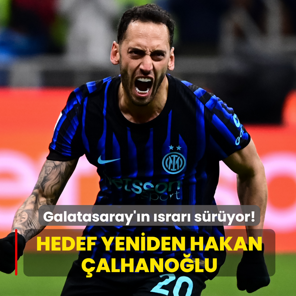 Galatasaray'�n �srar� s�r�yor! Hedef yeniden Hakan �alhano�lu