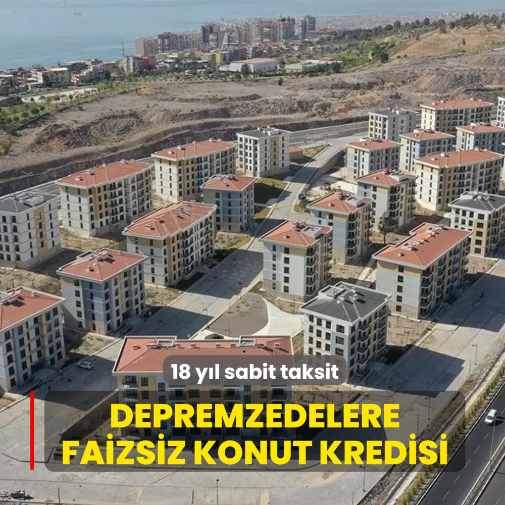 Deprem b�lgesinde konut tutar�n�n y�zde 65'ini devlet �deyecek