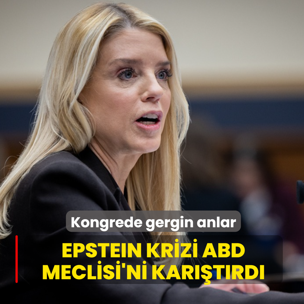 Kongrede gergin anlar! Epstein krizi ABD Meclisi'ni kar��t�rd�