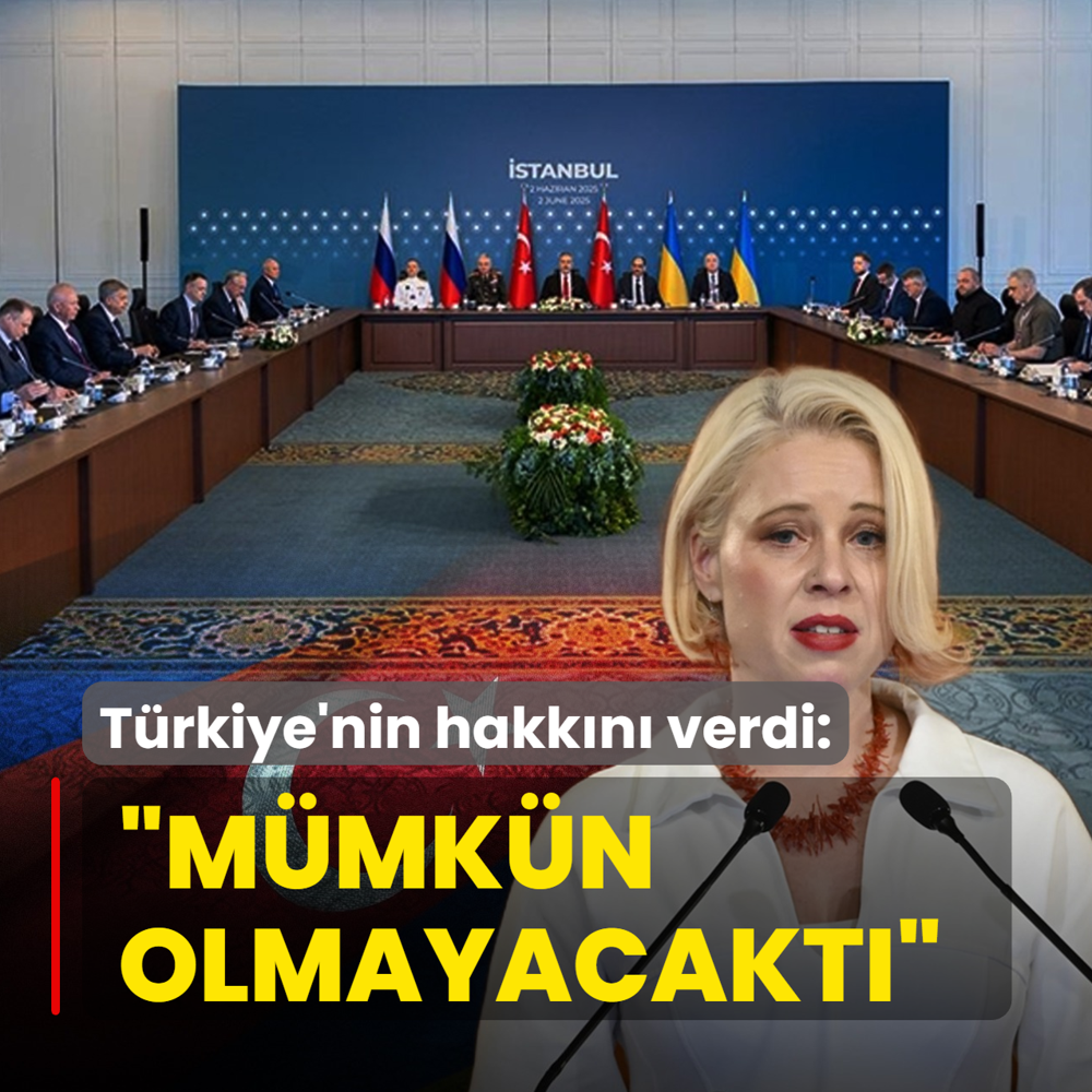 T�rkiye'nin hakk�n� verdi: Ankara olmadan m�mk�n olmayacakt�