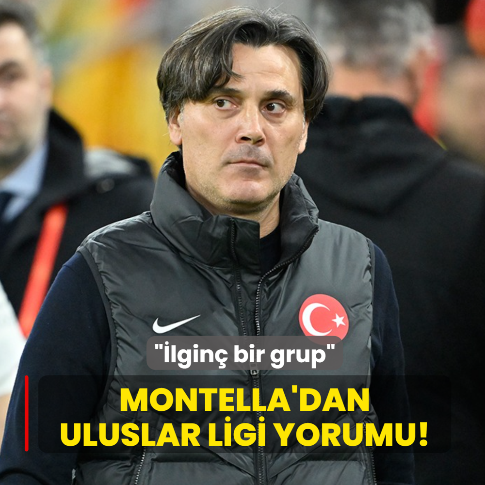 Vincenzo Montella'dan Uluslar Ligi yorumu! ��lgin� bir grup�