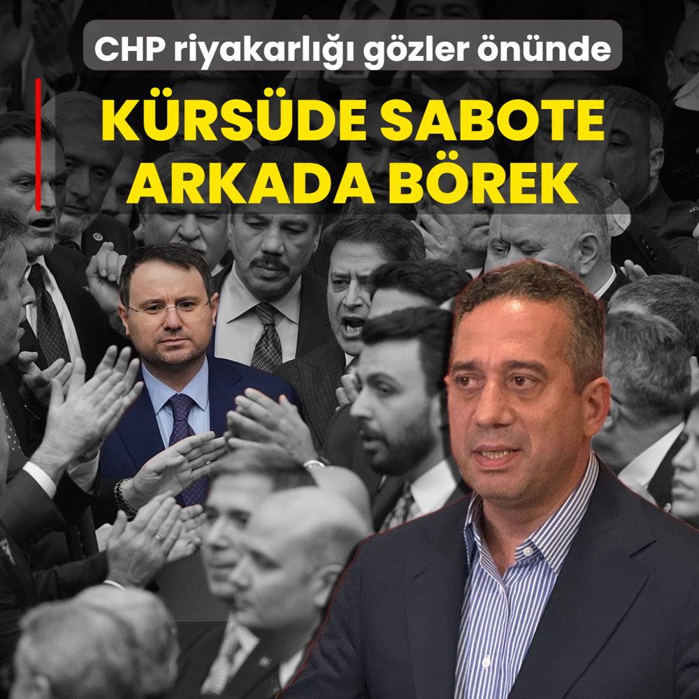 CHP riyakarl���! K�rs�de sabote arkada b�rek